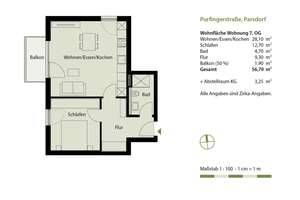 KfW-40-QNG Neubau | Bezugsfertige 2-Zi.-Wohnung mit Balkon, EBK & TG in Parsdorf bei München - WE 07 – Die vollständige Adresse der Immobilie erhältst du vom Anbieter., 85599 Vaterstetten – Vorschaubild 13