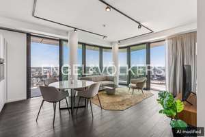 Skyline-Residenz der Extraklasse im Grand Tower – luxuriös möbliertes Apartment in der 41. Etage ... – Die vollständige Adresse der Immobilie erhältst du vom Anbieter., 60327 Gallus, Frankfurt am Main – Vorschaubild 2