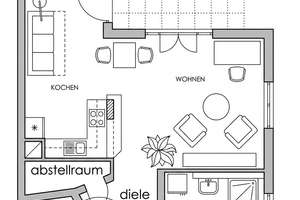 1-Raum-Wohnung - teilweise MÖBILIERTE Kapitalanlage inkl. Tiefgaragenstellplatz – Zwickauer Straße 447f, 9117 Reichenbrand, Chemnitz – Vorschaubild 6