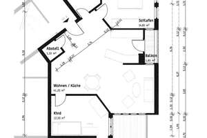 *Luxus neu definiert: Stilvoll sanierte 3-Zimmer-Wohnung in Dresden-Plauen* – Die vollständige Adresse der Immobilie erhältst du vom Anbieter., 1187 Plauen (Stadtteil), Dresden – Vorschaubild 30