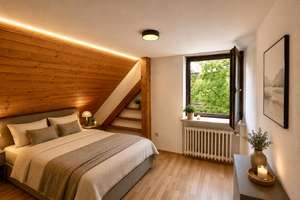 Alte Seele erhofft neuen Schwung – kleine DHH mit parkähnlichem Garten in schöner Lage – Die vollständige Adresse der Immobilie erhältst du vom Anbieter., 81245 Obermenzing, München – Vorschaubild 15