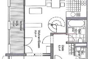 Lichtdurchflutete 3-Zimmer-Maisonette-Wohnung mit Charm 2 Balkone, 2 Bäder mit EBK – Grabaustraße 20, 4179 Leipzig – Vorschaubild 9