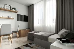Voll ausgestattete Micro-Apartments in Top-Lage – 40479 Pempelfort, Düsseldorf – Vorschaubild 3