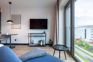 The Base Munich - möbliertes Apartment im Bender Campus - Nähe BMW – Schätzweg 1-3, 80935 Lerchenau-Ost, München – Vorschaubild 7