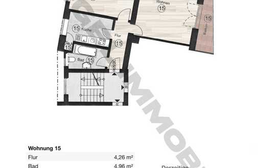 Sie hier? Wir auch! Kapitalanlage oder Eigennutzung! 2 Zimmer-Wohnung mit Balkon, beliebte Wohnlage