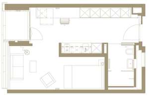 !!Exklusiv auf dem Markt!! Moderne 1-Zimmer Wohnung mit Balkon im 3. OG in Schwabing-West – Herzogstraße 142, 80797 Neuschwabing, München – Vorschaubild 16