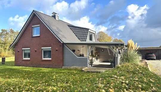 Bild von Modernes Landhaus in schöner Alleinlage mit Weidefläche