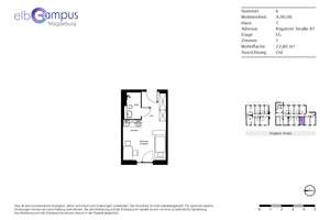 250€ Wunschgutschein geschenkt! Stylisches Studentenapartment – Vollmöbliert – Rogätzer Straße 87, 39106 Alte Neustadt, Magdeburg – Vorschaubild 10