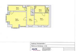 Renovierte Altbau Maisonette Wohnung auf 3 Etagen am Augsburger Dom – Peutingerstraße 1, 86152 Innenstadt. Sankt Ulrich-Dom, Augsburg – Vorschaubild 4