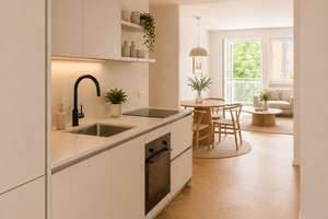 ELVIRA -  Schwabing-West BESTLAGE schöne 3-Zimmer-Wohnung mit Balkon und Lift, vollständig renoviert – Die vollständige Adresse der Immobilie erhältst du vom Anbieter., 80801 Neuschwabing, München – Vorschaubild 4