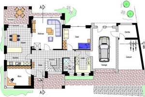 Moderne Stadtvilla mit KFW 40+ Standard in bester Wohnlage von Löningen – Cloppenburg (Kreis) – Vorschaubild 4