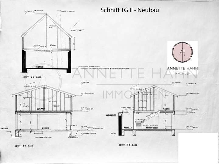 Schnitt TG II Neubau