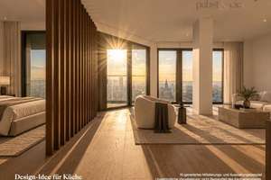 LOFT auf 90 Meter höhe - City Wohnung - Frankfurts schönste Sonnenaufgänge