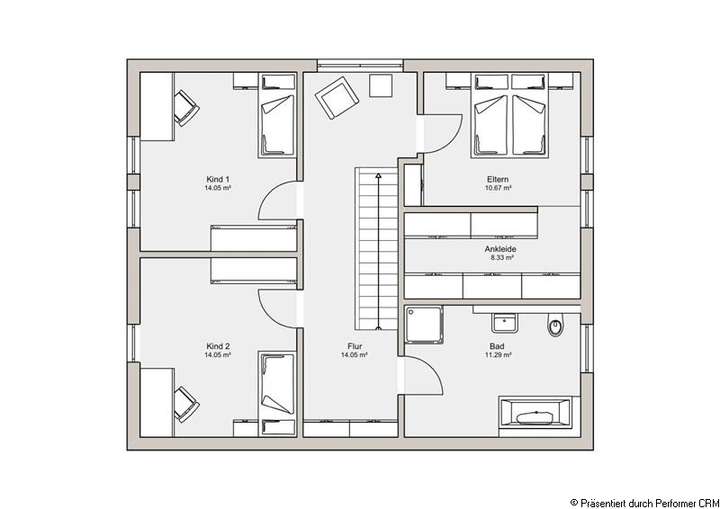 Grundriss Dachgeschoss