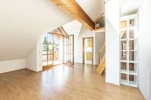 Ca. 91 m² Wohn-/Nutzfläche: Bezugsfreie Dachgeschosswohnung mit offener Galerie und Südloggia – Die vollständige Adresse der Immobilie erhältst du vom Anbieter., 80993 Alt-Moosach, München – Vorschaubild 4
