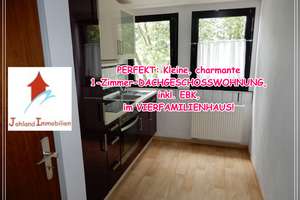 PERFEKT: Kleine 1-Zimmer-Dachgeschosswohnung, inkl. EBK, in ruhigem Vierfamilienhaus!