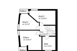 AIGNER - Familienfreundliches Doppelhaus mit Garten in Südausrichtung

 – Die vollständige Adresse der Immobilie erhältst du vom Anbieter., 81739 Waldperlach, München – Vorschaubild 10