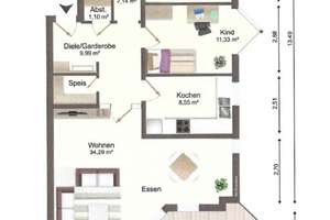 Panoramablick & Südbalkon: Lichtdurchflutete 3 Zimmer Wohnung in Premiumlage – Die vollständige Adresse der Immobilie erhältst du vom Anbieter., 33619 Dornberg, Bielefeld – Vorschaubild 12