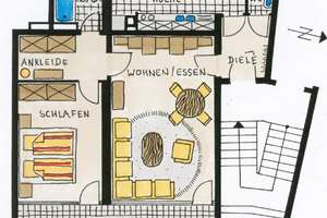 2-Zimmer Wohnung in Pforzheim nahe der Enz – Kaiser-Friedrich-Str. 113, 75172 Südweststadt, Pforzheim – Vorschaubild 2