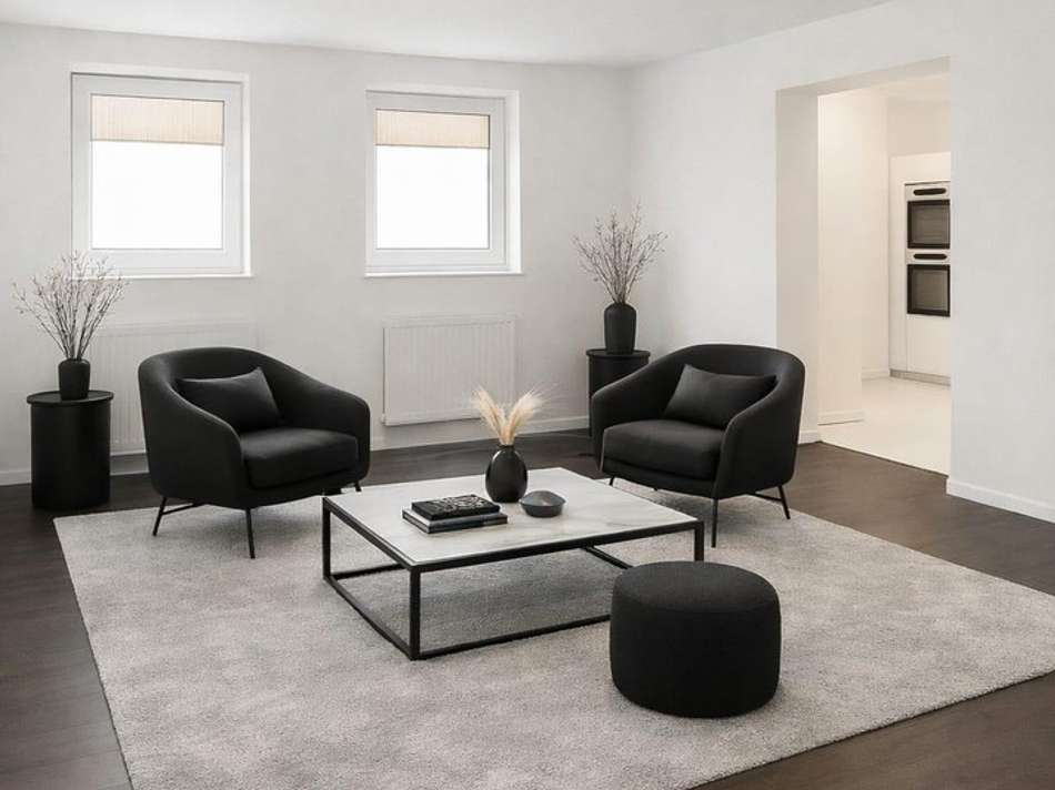 Wohnzimmer visualisiert