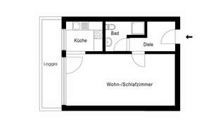 Modernes 1-Zimmer-Appartement in Solingen-Ohligs. – Die vollständige Adresse der Immobilie erhältst du vom Anbieter., 42697 Ohligs/Aufderhöhe/Merscheid, Solingen – Vorschaubild 11