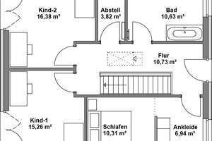 Schlüsselfertiges Einfamilienhaus (Neubau) in familienfreundlicher Lage im Nord-Osten von Ingolstadt – Die vollständige Adresse der Immobilie erhältst du vom Anbieter., 85055 Nordost, Ingolstadt – Vorschaubild 9