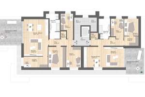 Moderne Penthouse Wohnung auf dem Kaßberg - KfW40 / Tiefgarage / Aufzug – Kaßbergstraße 14, 9112 Kaßberg, Chemnitz – Vorschaubild 7
