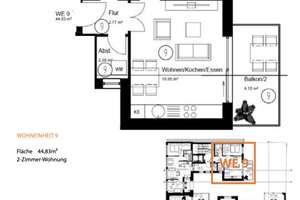 Wunderschöne exklusive 2 Zi.-Whg. mit Balkon ohne EBK – Humboldtstrasse 12 B, 4105 Zentrum-Nordwest, Leipzig – Vorschaubild 8