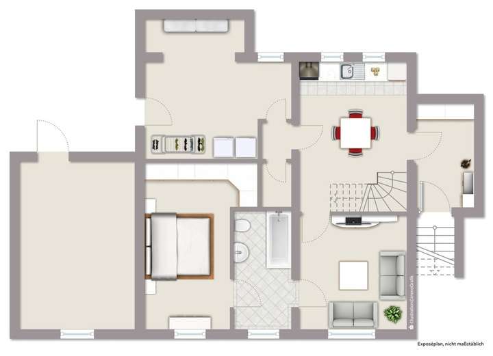 Grundriss Souterrain