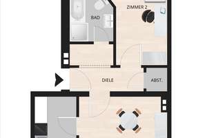 Vermietete 2-Raum-Wohnung mit Balkon und Einbauküche in beliebter Lage zu verkaufen! – Basedowstraße 6, 39104 Buckau, Magdeburg – Vorschaubild 34