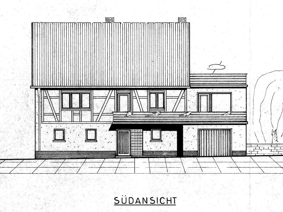 Plan_Südansicht