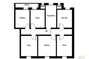 131 m² mit Balkon & Dachausbau-Potenzial – 4-Zimmer-Wohnung und Stellplatz-Provisionsfrei – Die vollständige Adresse der Immobilie erhältst du vom Anbieter., 58091 Eilpe, Hagen – Vorschaubild 11
