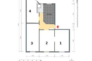 ALTBAUWOHNUNG MIT CHARME! Platz für eine ganze Familie! – Nelkenstraße 9, 76137 Weststadt, Karlsruhe – Vorschaubild 2