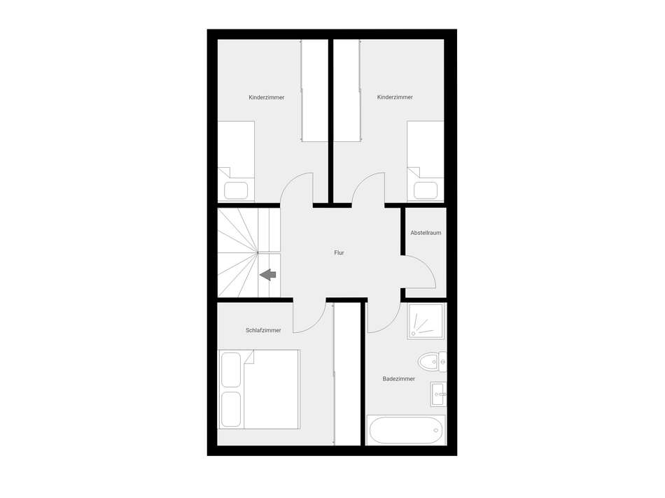 Grundriss 2 Stock