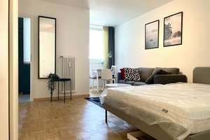 Möbliertes Appartment mit zwei separaten Schlaf-/Wohnzimmern ** ideal als Mitarbeiterwohnung oder WG – Die vollständige Adresse der Immobilie erhältst du vom Anbieter., 81371 Sendlinger Feld, München – Vorschaubild 6
