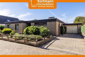 Charmanter Winkelbungalow mit großem Garten in Greven – Die vollständige Adresse der Immobilie erhältst du vom Anbieter., 48268 Greven – Vorschaubild 1