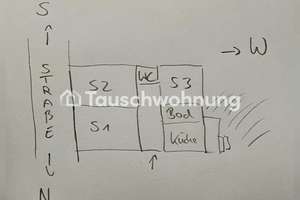 Tauschwohnung: Connewitz 3RW EG Balkon Garten
