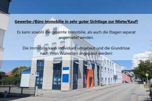 Repräsentatives Geschäfts-/Bürogebäude in sehr guter Sichtlage! – Die vollständige Adresse der Immobilie erhältst du vom Anbieter., 94474 Vilshofen an der Donau – Vorschaubild 1