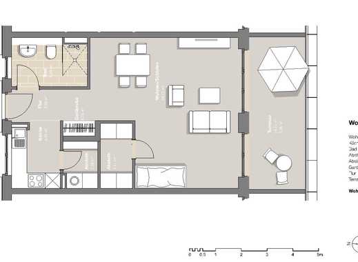 Single-Wohnung im Neubau am Langenhorner Markt