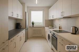 Vermietete 3 ZKB mit Balkon in Haunstetten – Die vollständige Adresse der Immobilie erhältst du vom Anbieter., 86179 Haunstetten-West, Augsburg – Vorschaubild 2