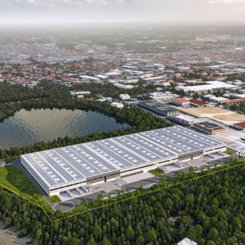 ab Q3/ 2025: 34.886 m² Lager-/ Logistikfläche | Provisionsfrei | nahe der A33 | DGNB-Gold