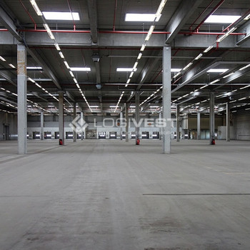 Projektierter Neubau einer Lager- und Produktionshalle