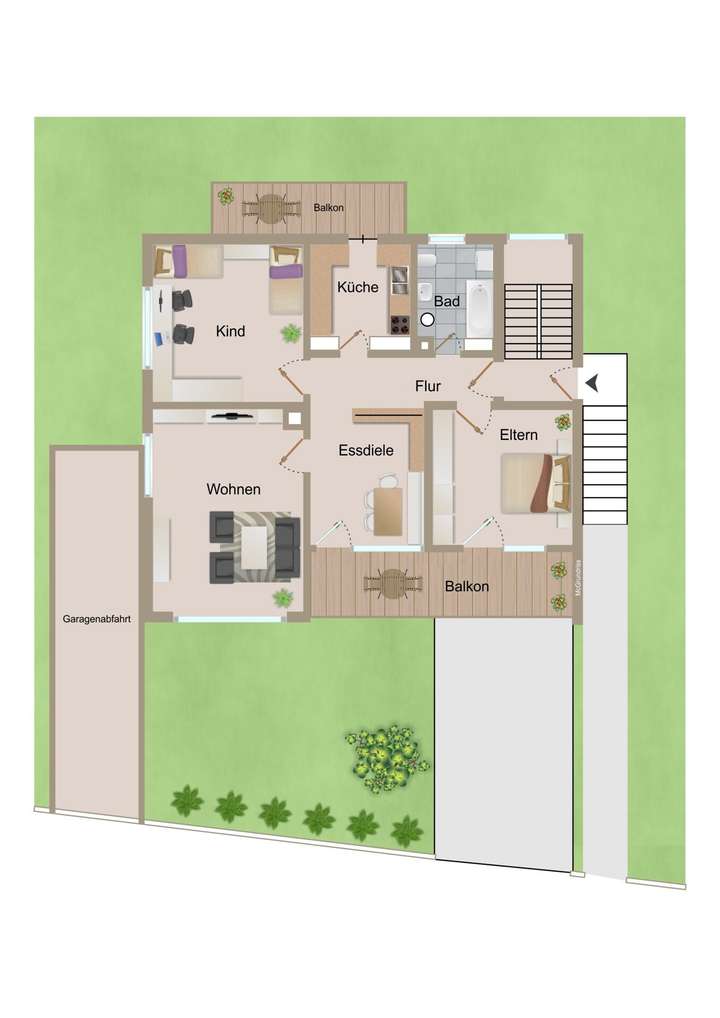 Grundriss Erdgeschoss