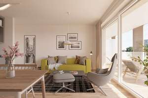 ** Stilvolle 2-Zimmer-Neubauwohnung mit außergewöhnlich großem Balkon | Erstbezug | ab 01.12.2026 ** – Kohlenstraße 27, 4107 Zentrum-Südost, Leipzig – Vorschaubild 3