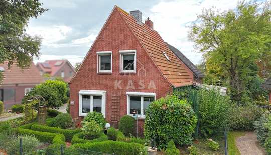Bild von VERKAUFT! Gepflegtes Einfamilienhaus mit Terrasse und Garten in Leer-Heisfelde!