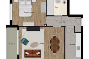 Attraktive Kapitalanlage: 2-Zimmer-Wohnung mit Loggia, EKB - sofortiger Bezug möglich – Deschingerstr. 20, 85055 Oberhaunstadt, Ingolstadt – Vorschaubild 13