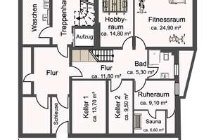 Exklusives Wohnen mit „Haus-im-Haus“-Gefühl: Private Gartenresidenz am Nymphenburger Schlosspark – Die vollständige Adresse der Immobilie erhältst du vom Anbieter., 80639 Nymphenburg, München – Vorschaubild 17