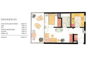 Charmantes Appartement in der Unteren Au. Zentral wohnen in ruhiger Innenhoflage. – Die vollständige Adresse der Immobilie erhältst du vom Anbieter., 81541 Untere Au, München – Vorschaubild 12