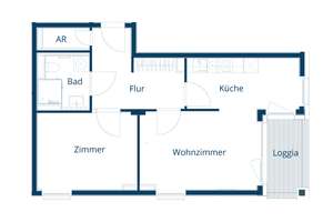 Gut geschnittene 2-Zi.-Wohnung mit separater Küche und Loggia am Mauerpark – Bärbel-Bohley-Ring  4, 13355 Gesundbrunnen, Berlin – Vorschaubild 15