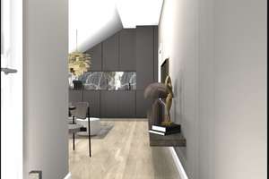 Luxuriöse 2 Zimmerwohnung mit Loggia und Blick auf den Rheinturm